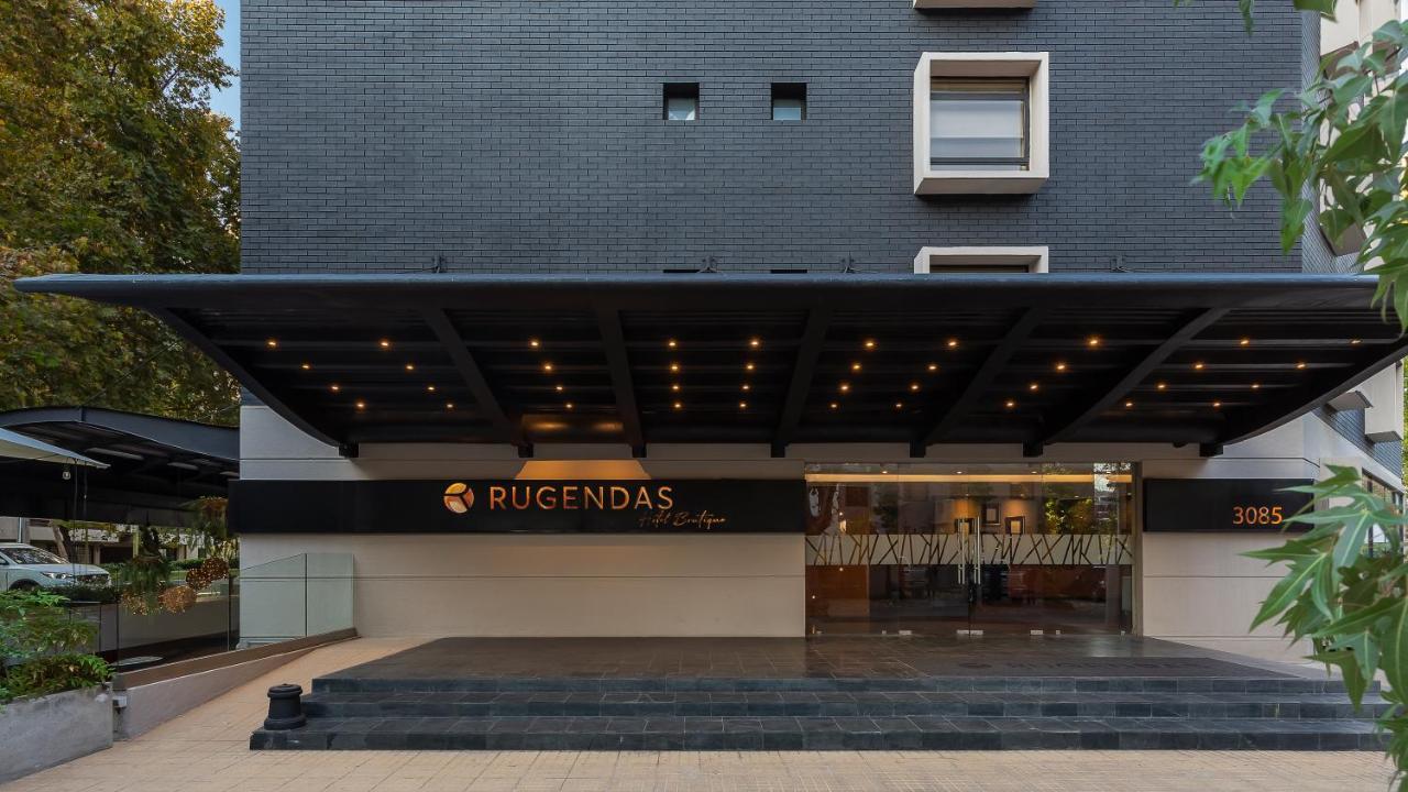 Rugendas Hotel Boutique By Time Santiago de Chile Exteriör bild